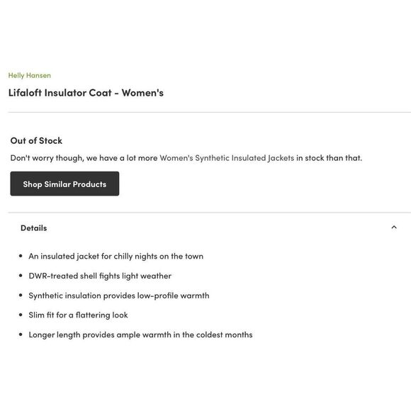 Helly Hansen Parka Womens Large Black Quilted‎ Insulated Hooded zip Puffer Coat - Picture 3 of 10